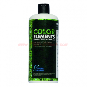 Fauna Marin Color Elements Green Blue Complex 250ml for shining green corals
