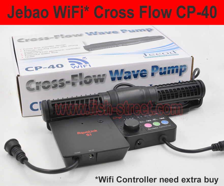Jebao WiFi Cross Flow Pump CP-40 / Silent CP-120