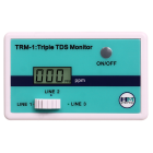 HM Digital TRM-1 Triple Inline RO/DI TDS Monitor with 1/4 inch T-Fittings