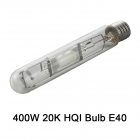 400W 20K HQI Bulb E40 Metal Halide Lamp HQI